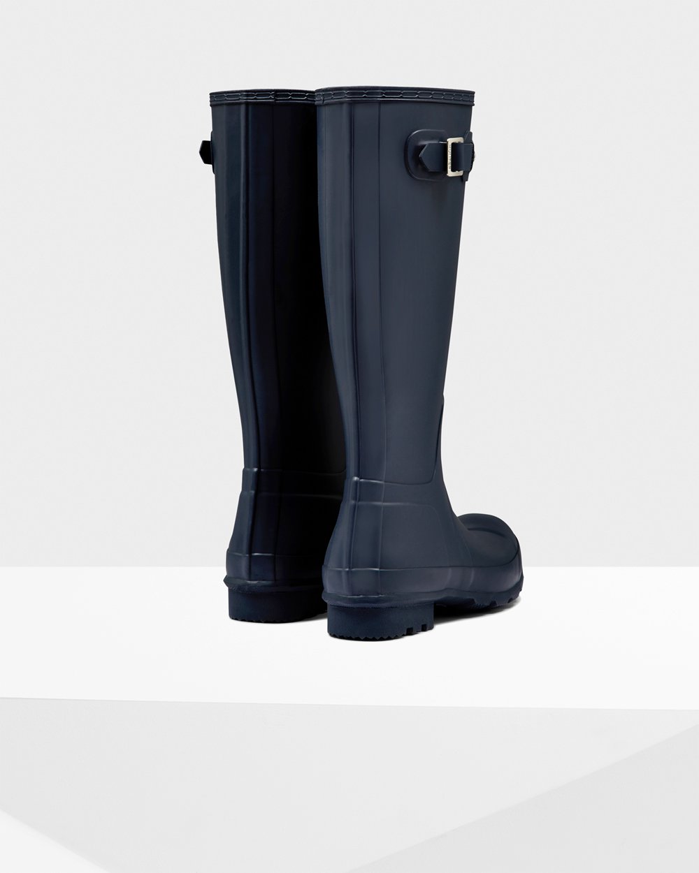 Hunter Original Tall Rain Boots - Outlet Mens Navy - MCNZLP183